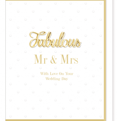 Blahoželanie FABULOUS MR & MRS