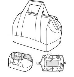 Cestovná taška Reisenthel Allrounder M Baroque Taupe