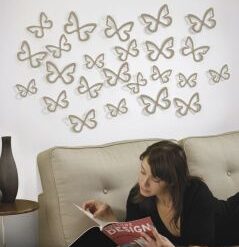 Dekorácia na stenu FLITTERBYE