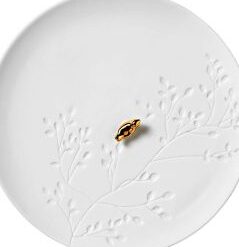 Dekoračný tanier GOLD BIRD