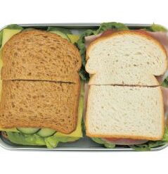 Desiatový box TO GO FLAT biely