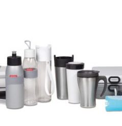 Fľaška na pitie ELLIPSE biela