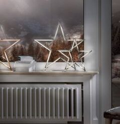 LED dekorácia hviezda malá 72131