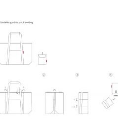 Mini Maxi Travelbag Artist stripes