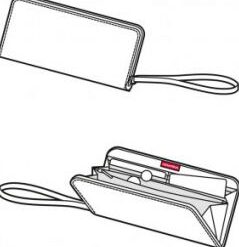 Peňaženka Wallet 1 baroque taupe