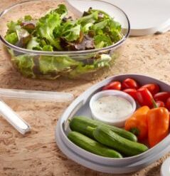 Šalátový box  ružový