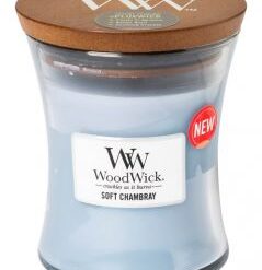 Soft chambray- WoodWick sviečka 789004/S