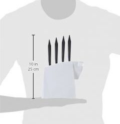 Stojan Pablo + 4 nože na steaky White