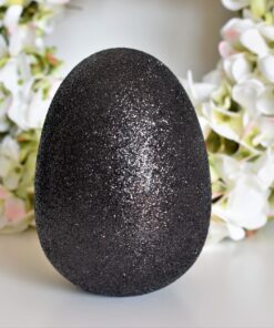 Dekoračné vajíčko BLACK