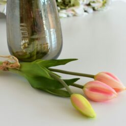 Silikónové tulipány ružové