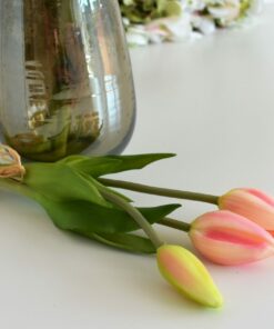 Silikónové tulipány ružové