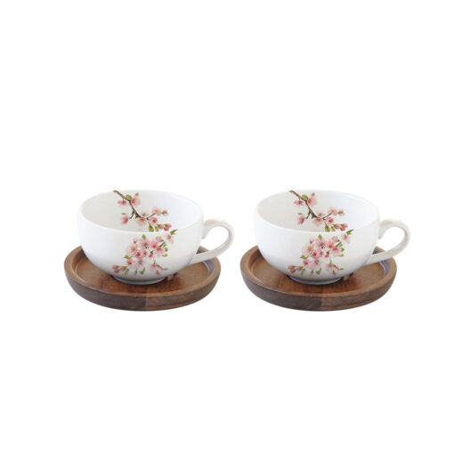 Porcelánové šálky SAKURA