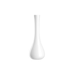 Váza BIELA SKLO 50cm SACCHETTA