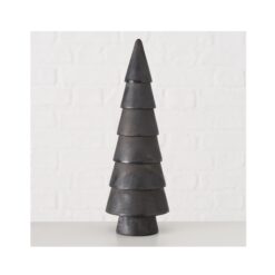 Drevená dekorácia - STROMČEK čierny 23cm