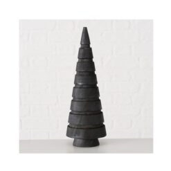 Drevená dekorácia - STROMČEK čierny 23cm