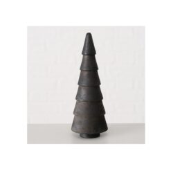 Drevená dekorácia - STROMČEK čierny 15cm