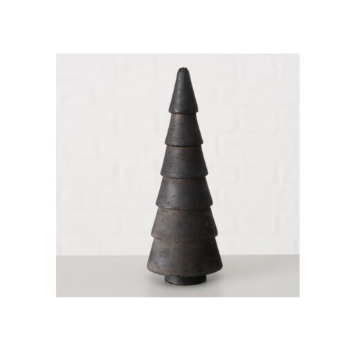 Drevená dekorácia - STROMČEK čierny 15cm