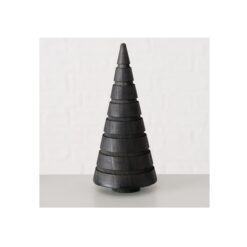 Drevená dekorácia - STROMČEK čierny 15cm