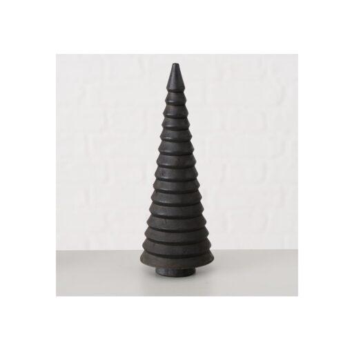 Drevená dekorácia - STROMČEK čierny 15cm