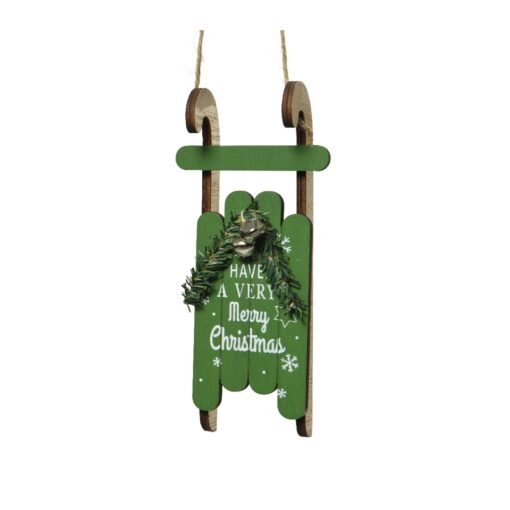 dekoracia-na-zaves-sanky-zelene-16cm