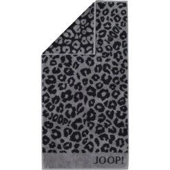 JOOP! froté osuška 80x150cm Leo čierna