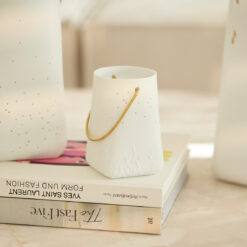 Porcelánový svietnik LAMPÁŠ 11cm