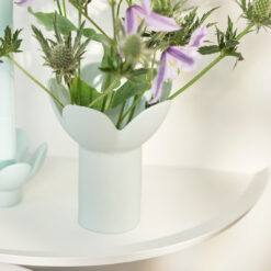 Váza KVET modrá 13cm