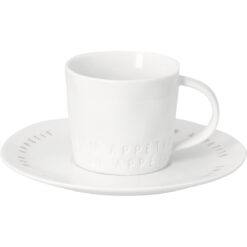 Porcelánová espresso šálka "GUTEN APPETIT" 100ml