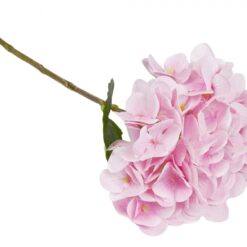 Umelý kvet - Hortenzia 44 cm svetloružová