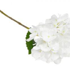 Umelý kvet - Hortenzia 44 cm biela