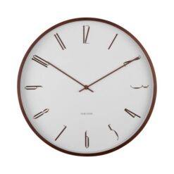 Nástenné hodiny SCANDIA white 40cm